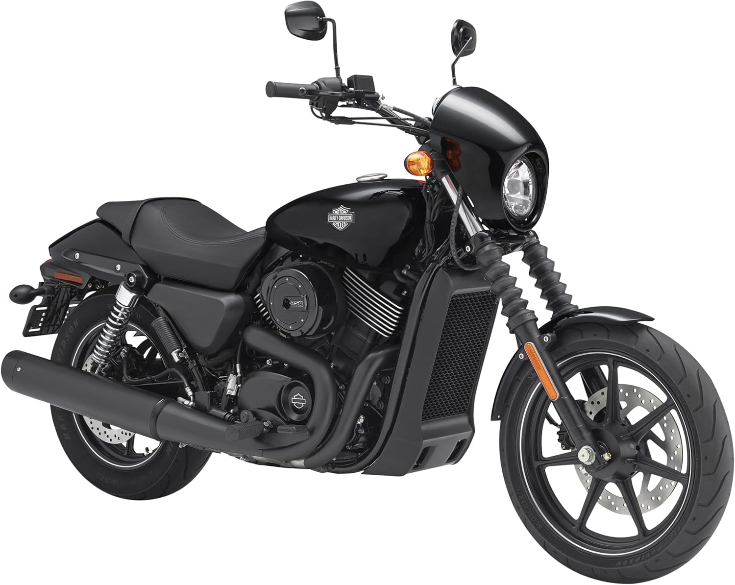 Maisto Harley-Davidson FLSTF 1:10 黒赤 ③